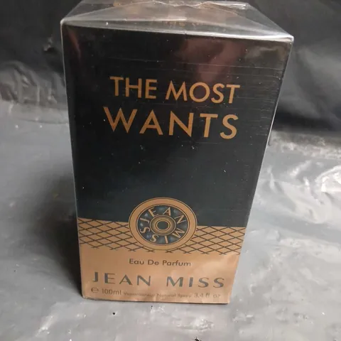 BOXED AND SEALED JEAN MISS THE MOST WANTS EAU DE PARFUM - 100ML