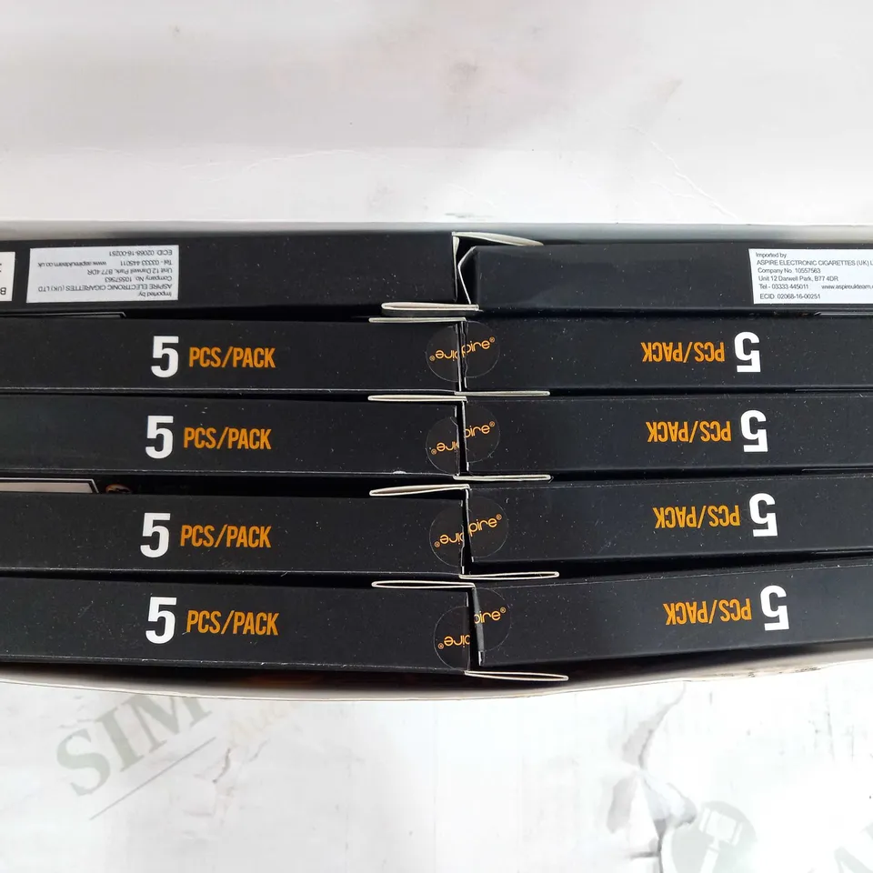 BOX OF APPROX 100 ASPIRE REPLACEMENT ATOMIZER 