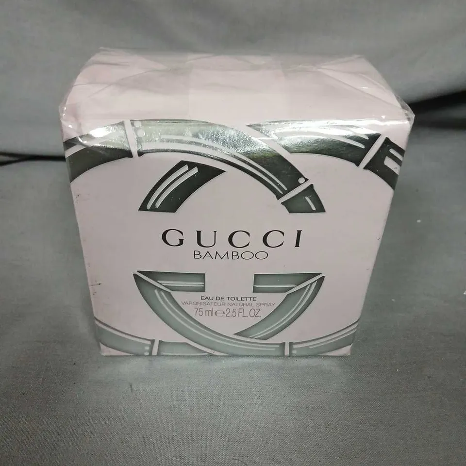 BOXED GUCCI BAMBOO EAU DE TOILETTE SPRAY 75ML