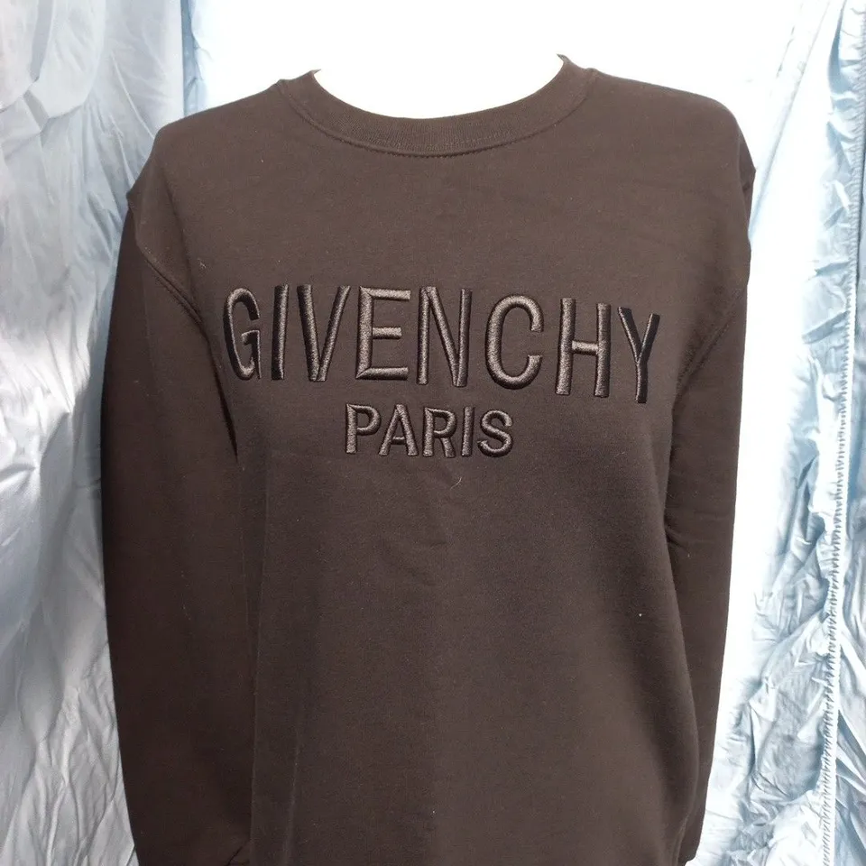 GIVENCHY PARIS LOGO SWEATSHIRT - SIZE XL