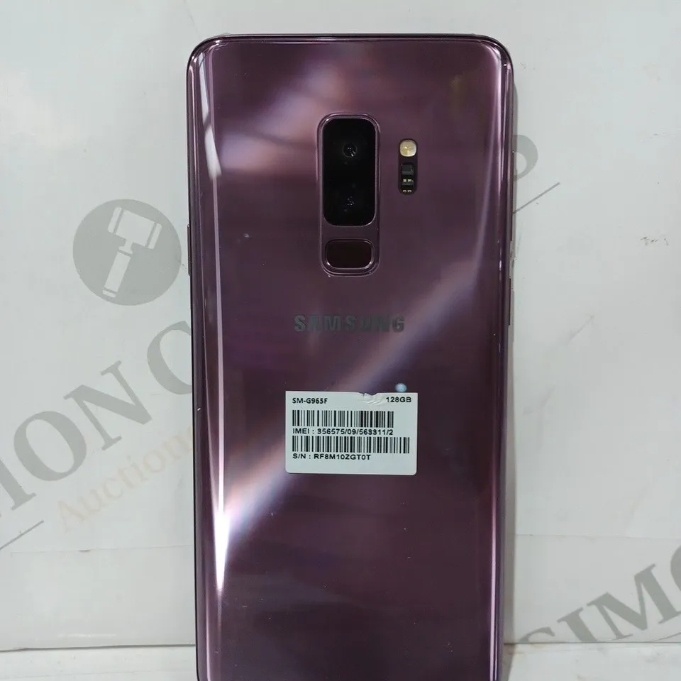 BOXED SAMSUNG GALAXY S9+ SMARTPHONE SM-G965F