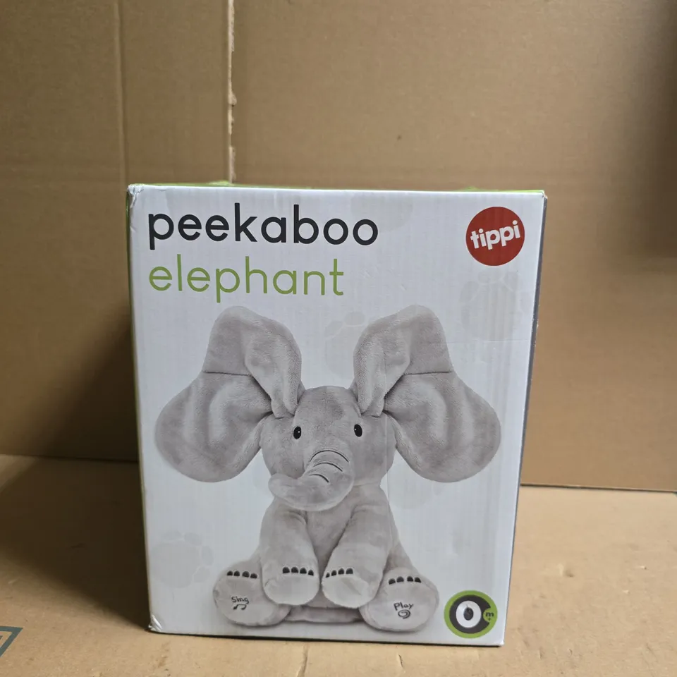 TIPPI PEEKABOO ELEPHANT PLUSH – BOXED
