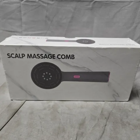 BOXED AND SEALED SCALP MASSAGE COMB