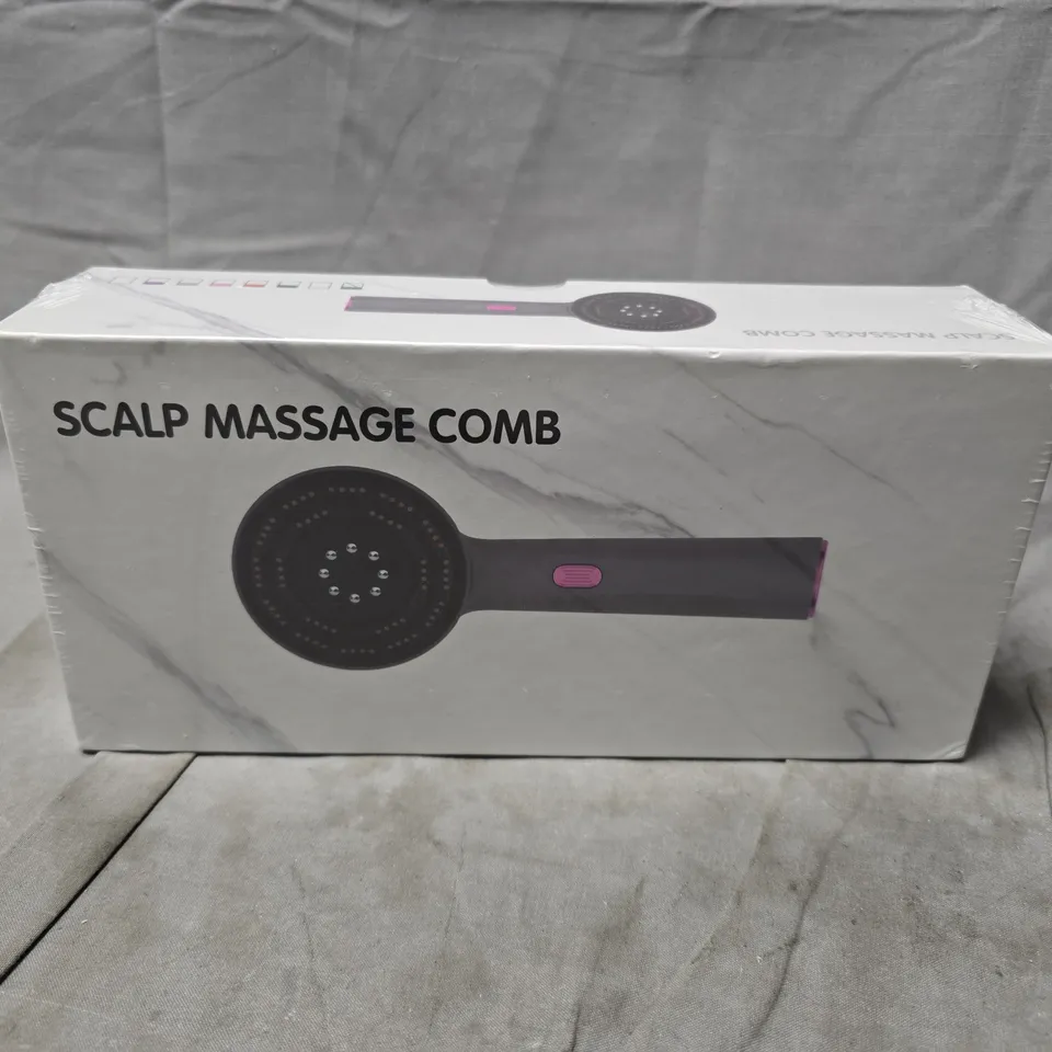 BOXED AND SEALED SCALP MASSAGE COMB