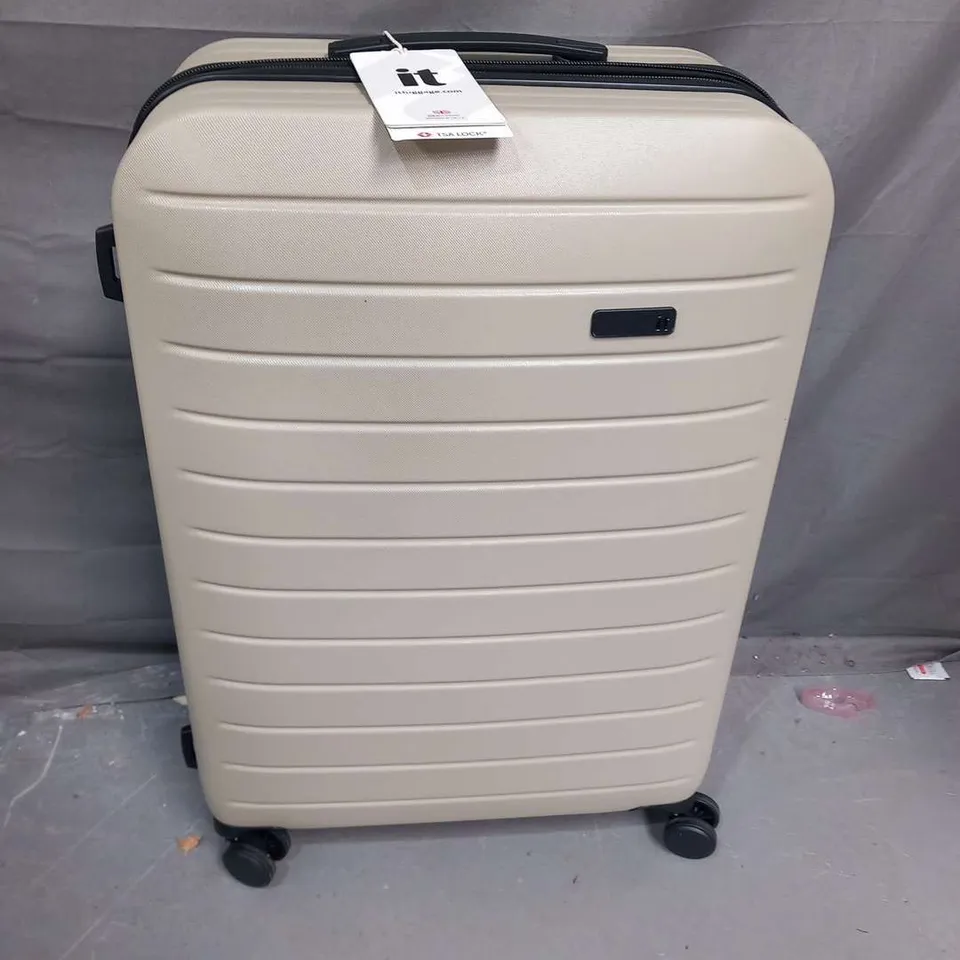 BOXED IT LUGGAGE TRAVEL SENTRY LEGION PLAZA TAUPE THREE PIECE LUGGAGE SET