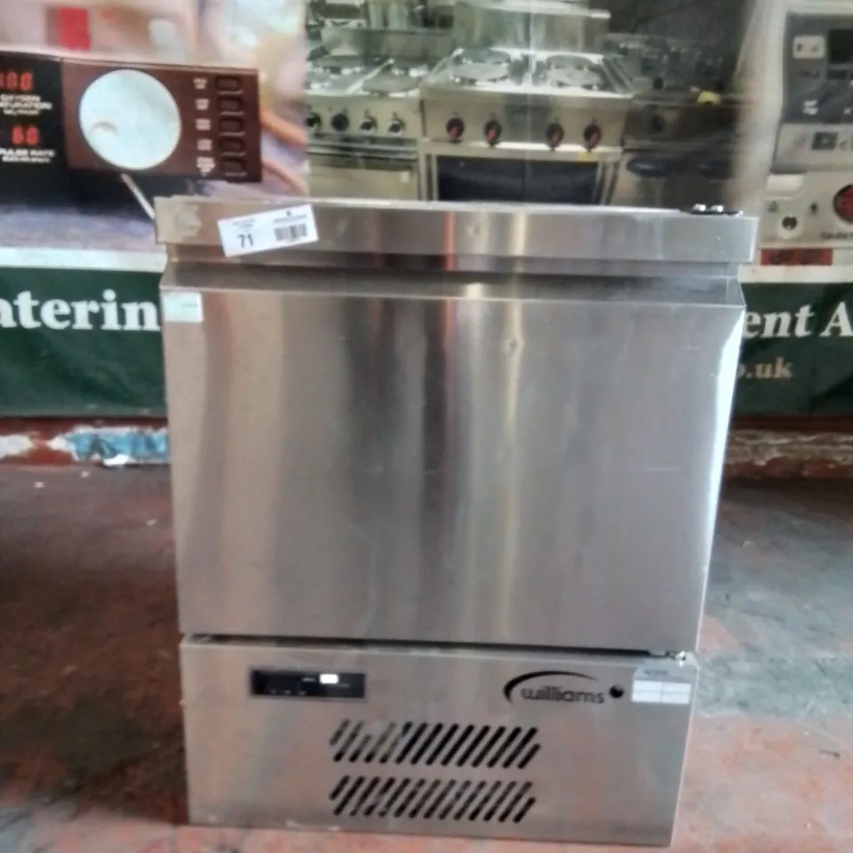 COMMERCIAL STAINLESS STEEL WILLIAMS H5UC UNDER COUNTER REFRIGERATOR 