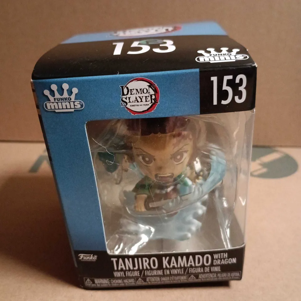 FUNKO MINIS TANJIRO KAMADO WITH DRAGON – DEMON SLAYER VINYL FIGURE 