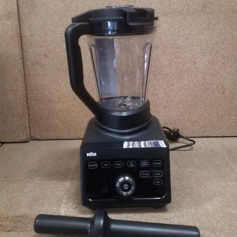 BOXED BRAUN JB901AI POWERBLEND 9 JUG BLENDER, BLACK