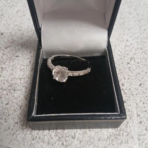 DIAMONIQUE SOLITAIRE RING