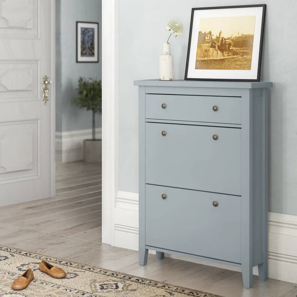 DANIELLE 12 PAIR SHOE STORAGE CABIN