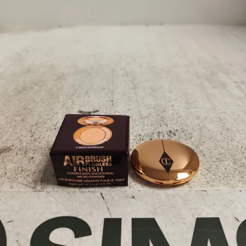 CHARLOTTE TILBURY AIRBRUSH FLAWLESS FINISH MICRO POWDER β SHADE 2 MEDIUM