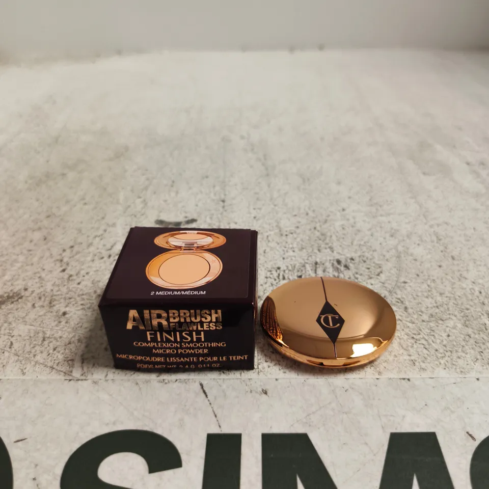 CHARLOTTE TILBURY AIRBRUSH FLAWLESS FINISH MICRO POWDER – SHADE 2 MEDIUM