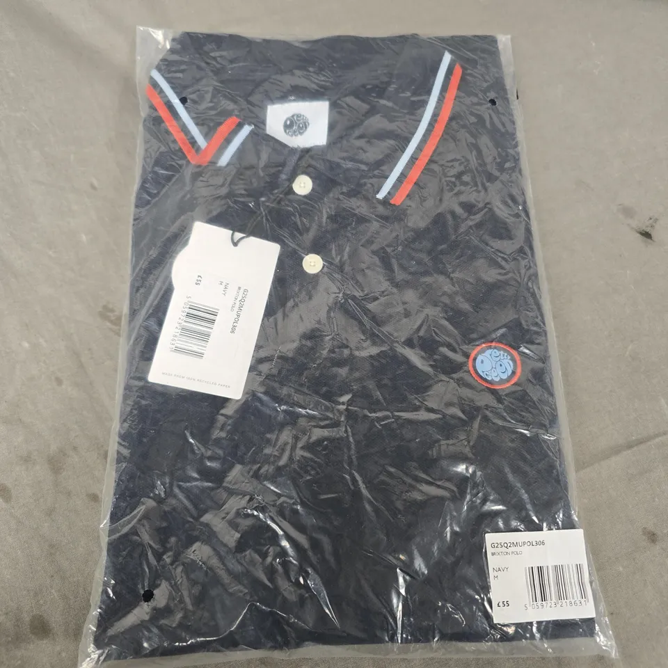 BAGGED PRETTY GREEN BRIXTON POLO - SIZE M