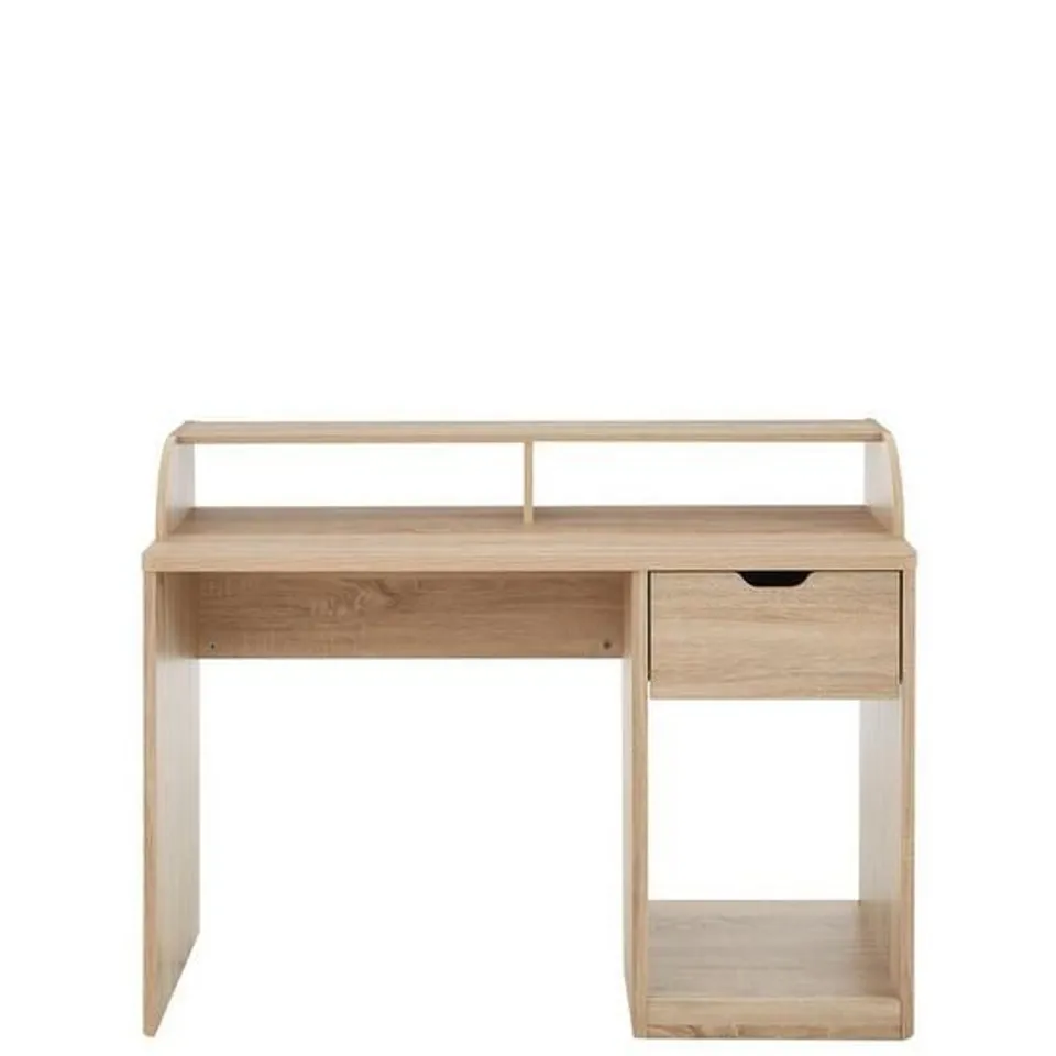 BOXED GRADE 1 OAK ASPEN GAMING DESK (1 BOX)