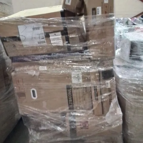 PALLET OF ASSORTED HOUSEHOLD GOODS AND PRODUCTS TO INCLUDE;OFFICE CHAIR,DOG BED,DRYING RACK