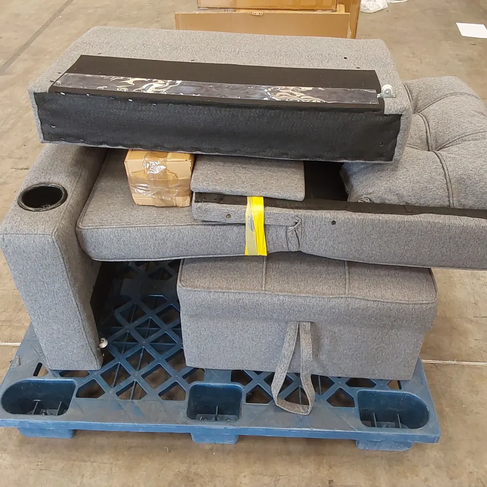 PALLET TO CONTAIN DESIGNER CHAIR PARTS 