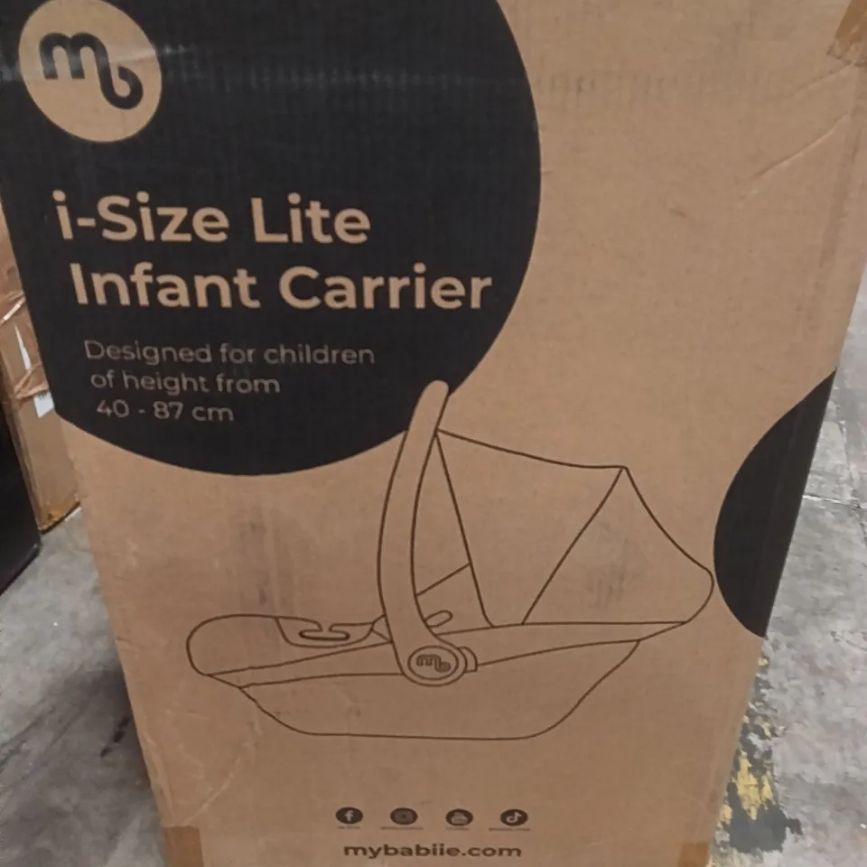BOXED MYBABIIE I-SIZE LITRE INFANT CARRIER