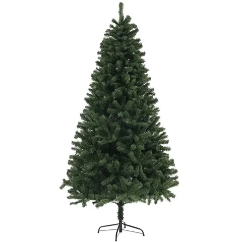 BOXED 7.5FT ARTIFICIAL PINE CHRISTMAS TREE WITH 1346 TIPS (1 BOX)