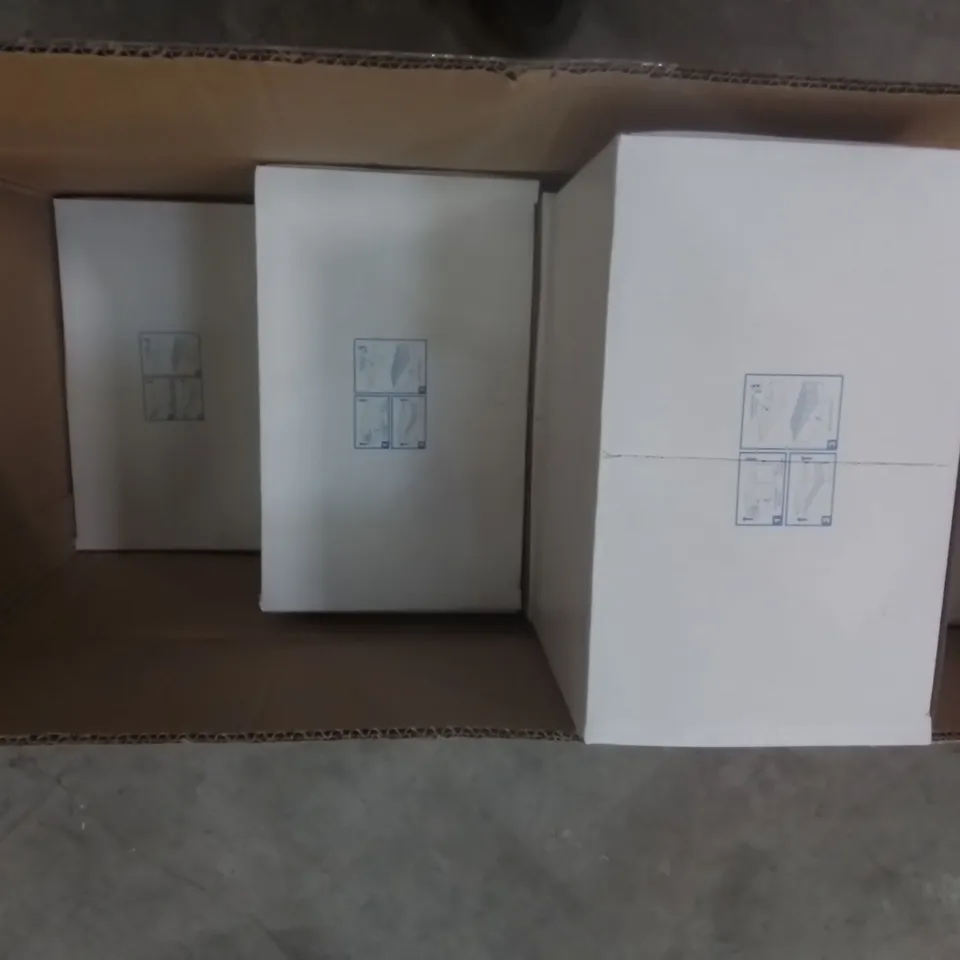 BOX CONTAINING LARGE QUANTITY OF BULB MOUNT CONVERTERS  