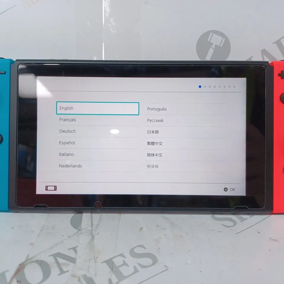 BOXED NINTENDO SWITCH HANDHELD GAMES CONSOLE