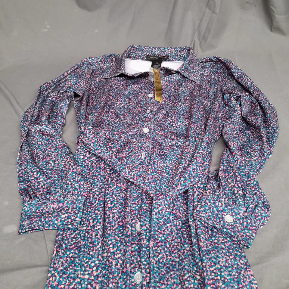 CRYSTAL KOBE STRETCH DRESS - MEDIUM