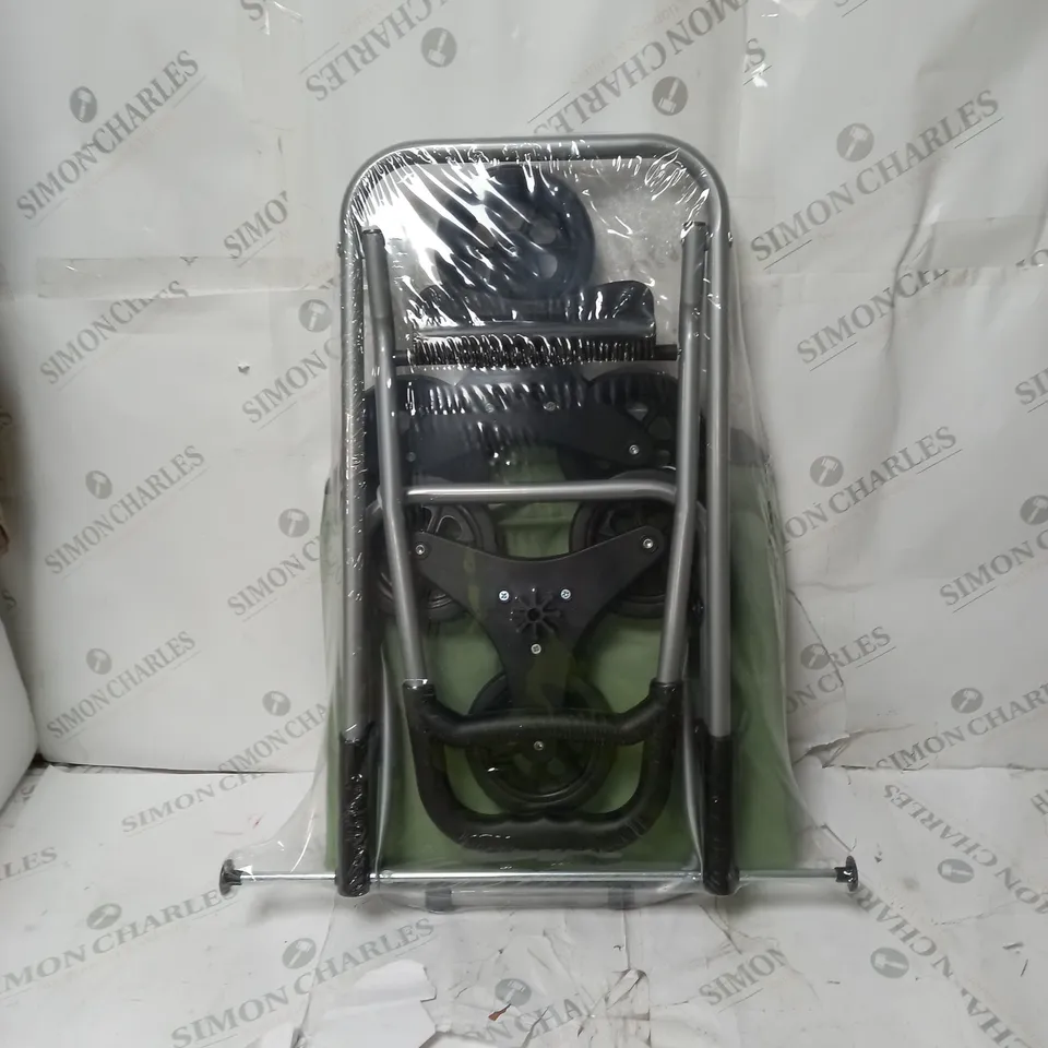 LOCK 'N LOCK INSULATED SHOPPING TROLLEY CART GREEN