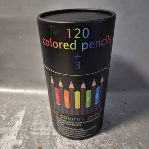 SEALED 120 COLOURED PENCIL SET 