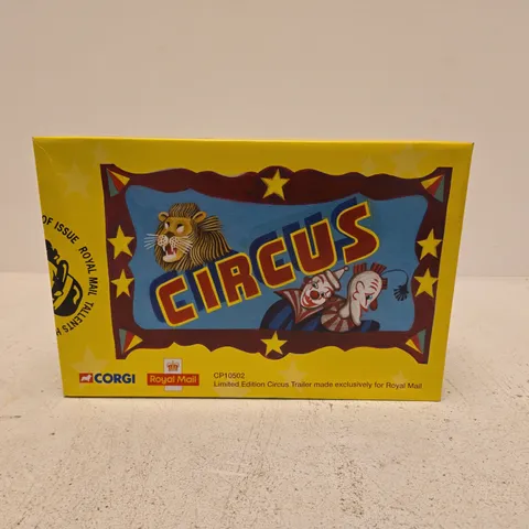 CORGI CIRCUS TRAILER – LIMITED EDITION FOR ROYAL MAIL (CIRCUS TRAILER)