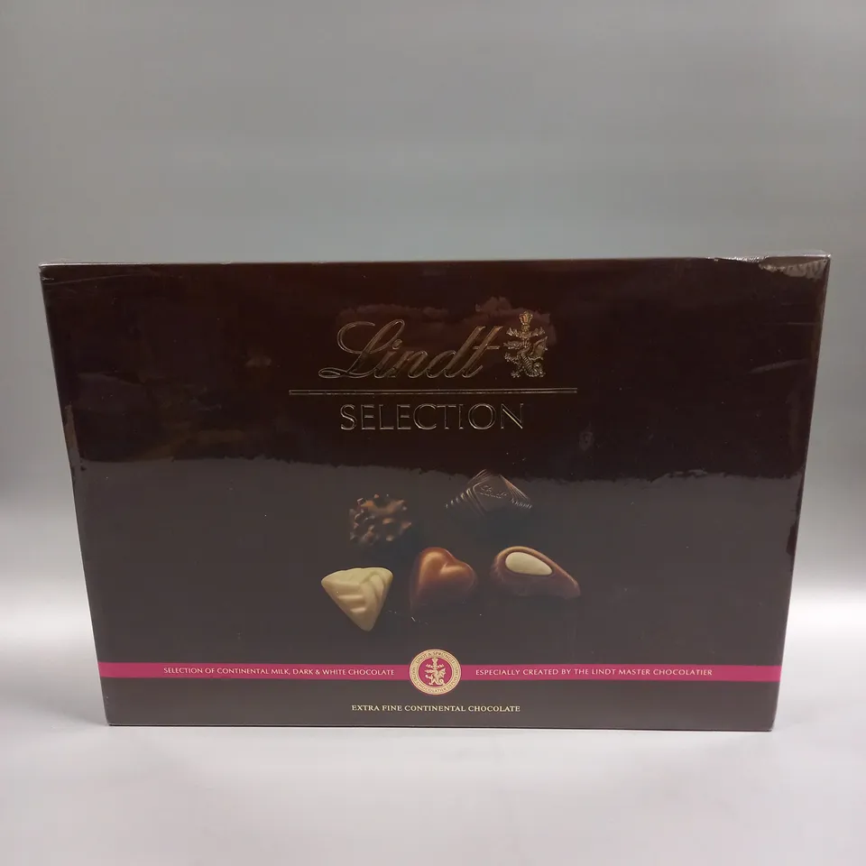 SEALED LINDT EXTRA FINE CONTINENTAL CHOCOLATE SELECTION 