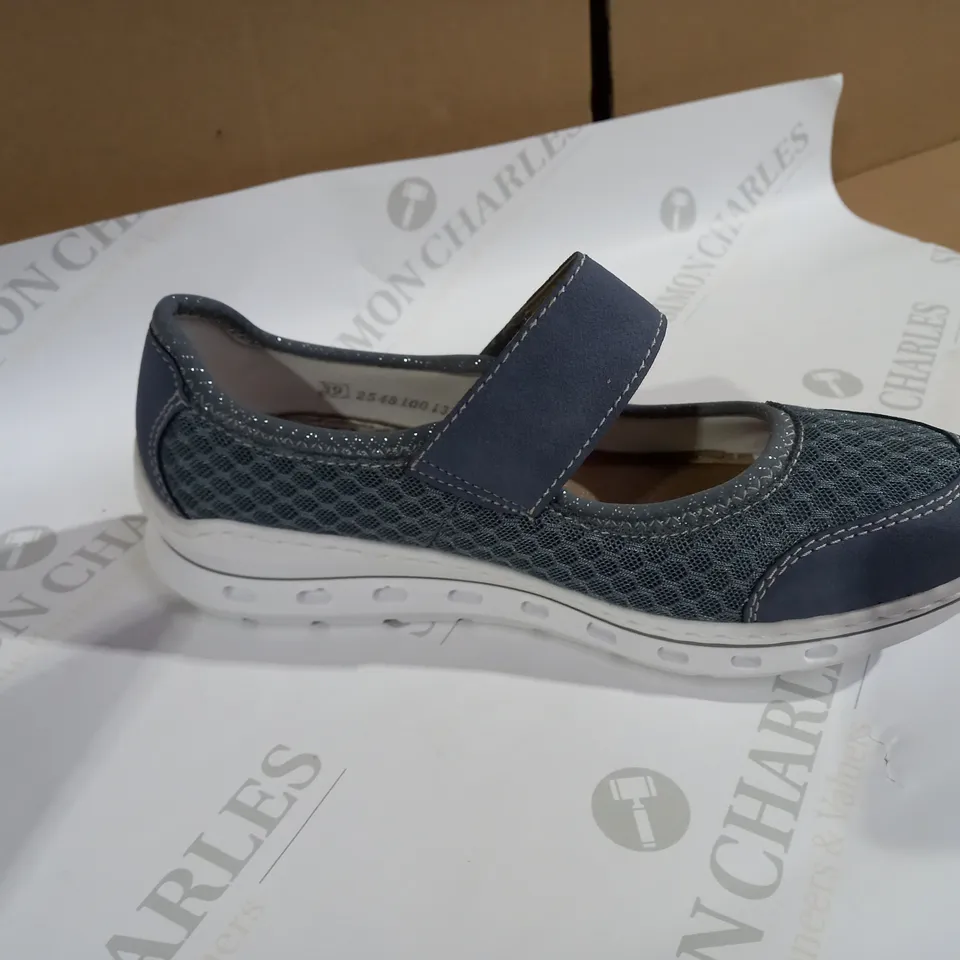 RIEKER BLUE SANDAL SIZE 6.5 