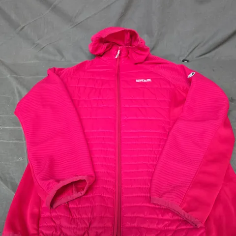 REGATTA OUTDOORS PINK HOODIE SIZE 10