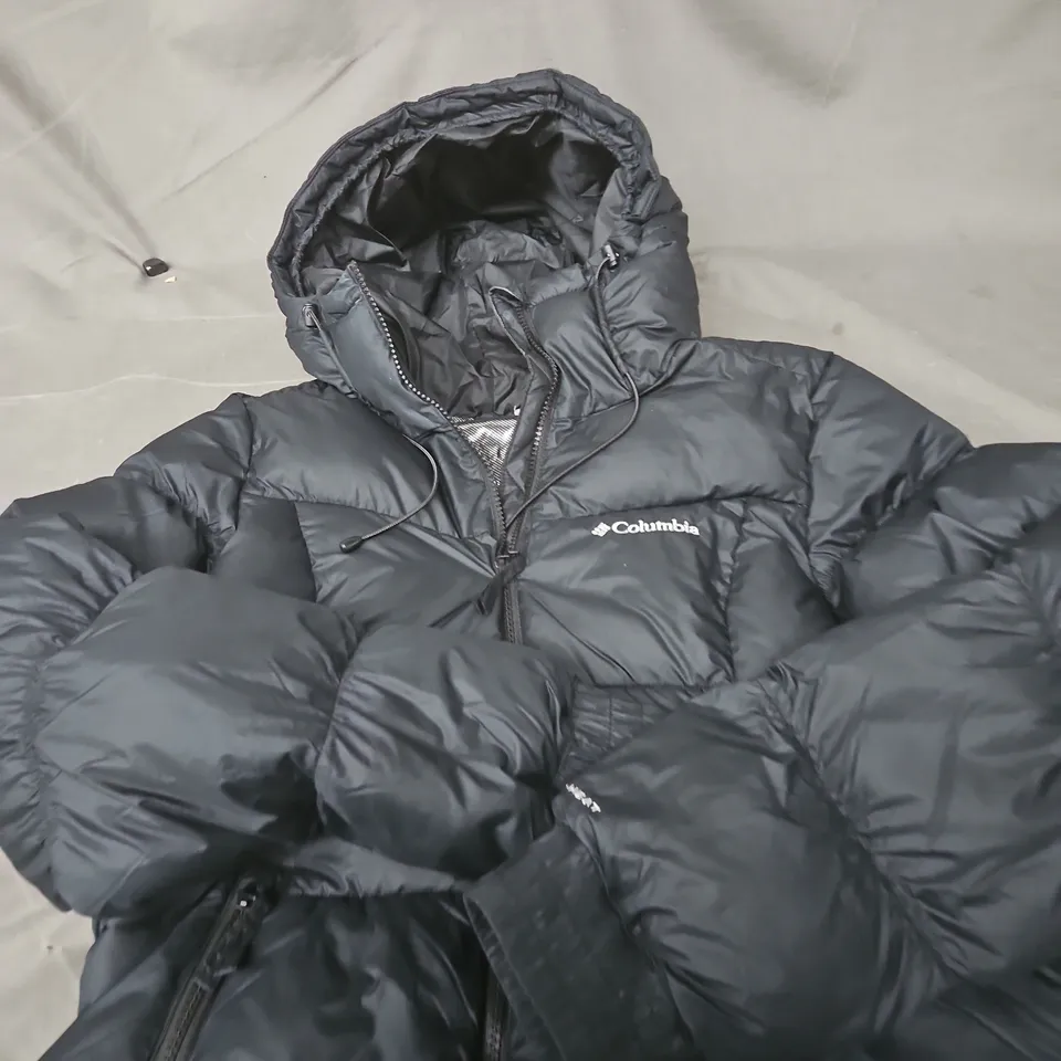 COLUMBIA PUFFER JACKET – NAVY, UK SIZE S 