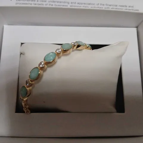 PRECIOUS BY DIAMONIQUE GE BANGLE GOLD PLATED