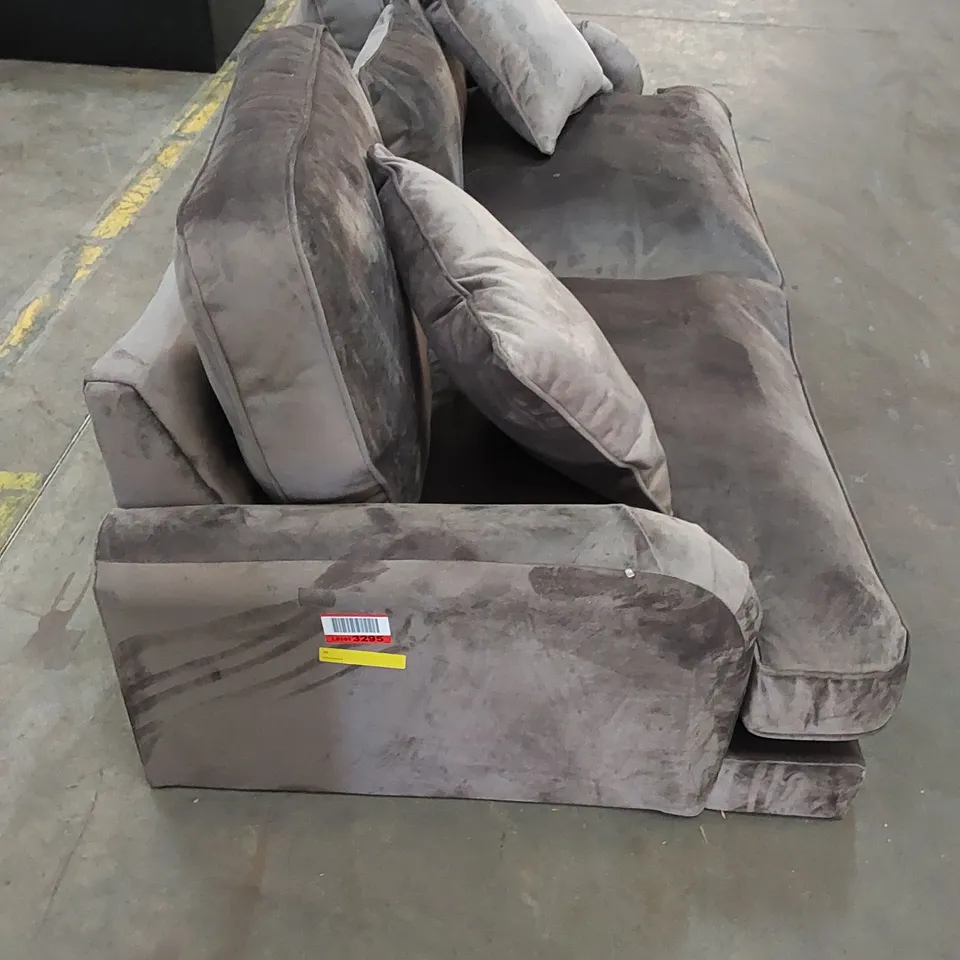 DESIGNER FABIOLA 3 SEATER UPHOLSTERED SOFA