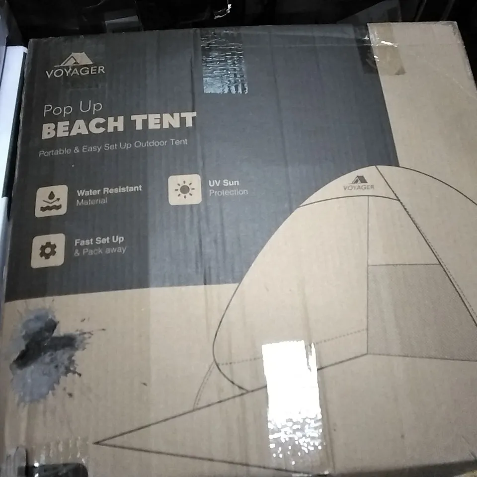 BOXED VOYAGER POP UP BEACH TENT