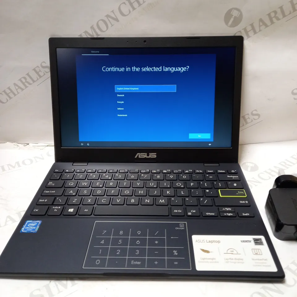 ASUS E210MA 11.6" LAPTOP - INTEL CELERON, 64 GB EMMC, BLUE
