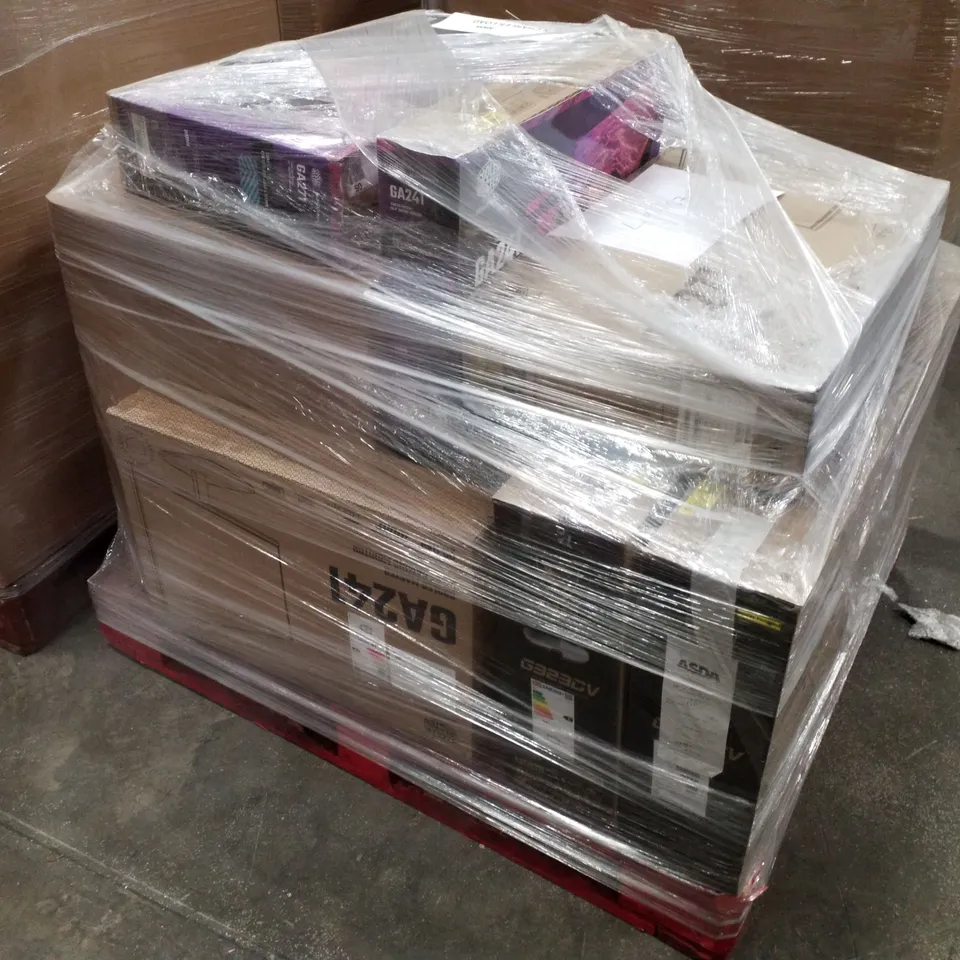 PALLET CONTAINING APPROXIMATELY 12 ASSORTED GAMING MONITORS 