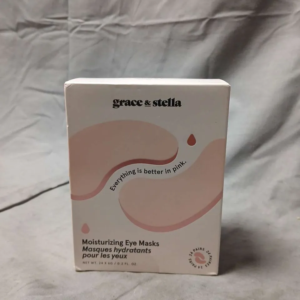 GRACE & STELLA MOISTURISING EYE MASKS – BOXED, 24 PAIRS