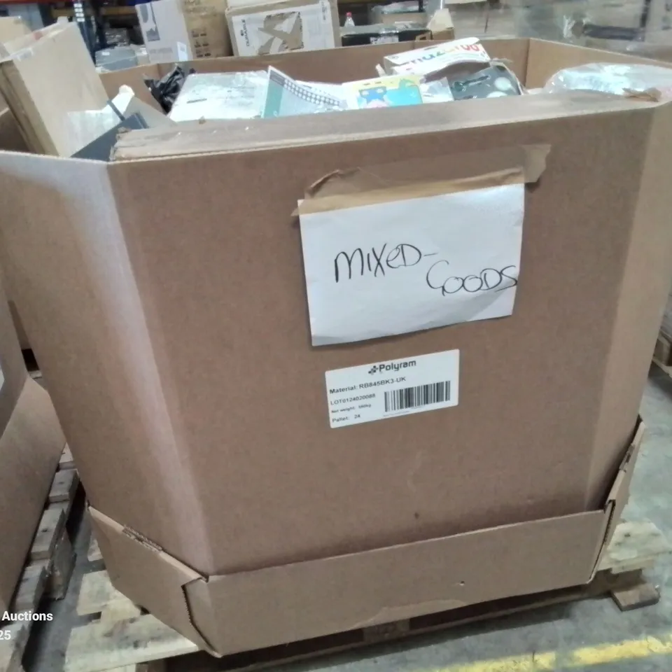 PALLET CONTAINING VARIOUS ASSORTED ITEMS TO INCLUDE: