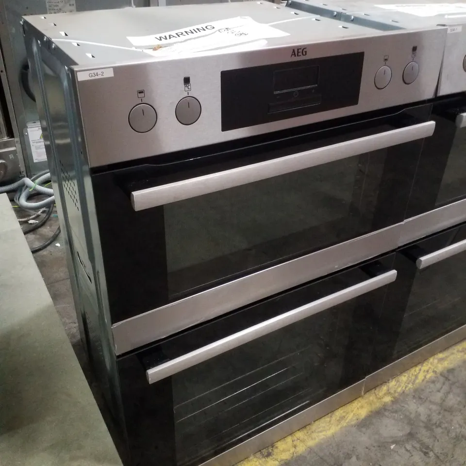 AEG DCB331010M BUILT IN ELECTRIC DOUBLE OVEN