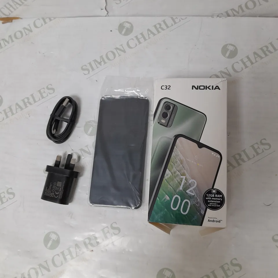NOKIA C32 4G SIM FREE 128GB SMARTPHONE DESIGNED BY HMD IN GREEN
