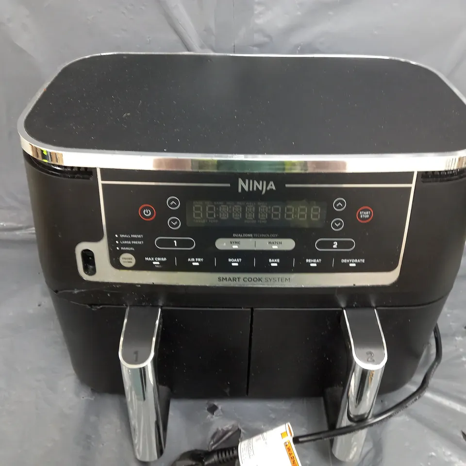 NINJA FOODI MAX DUAL ZONE AIR FRYER WITH SMART COOK SYSTEM AF451UK