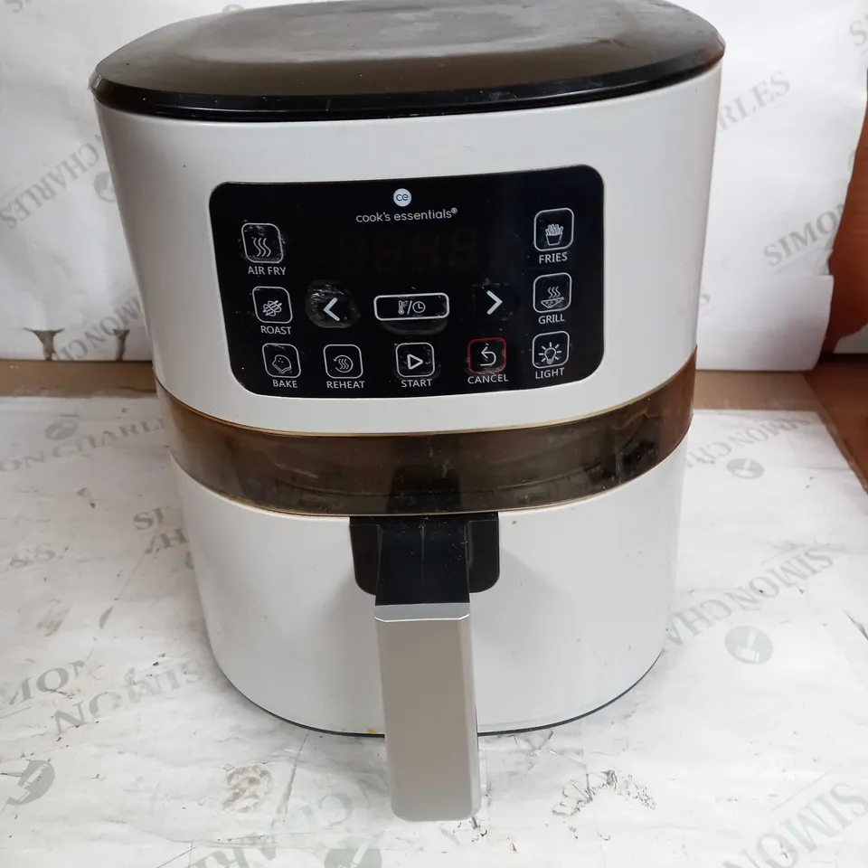 COOK'S ESSENTIALS 4.0L AIR FRYER COOL GREY
