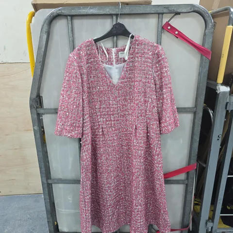HELENE BERMAN PINK DRESS SIZE 12