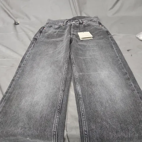 AllSaints Brooklyn Jean – Washed Black, UK 24
