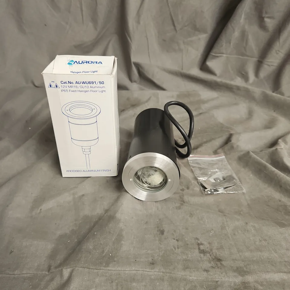 AURORA GU10 ALUMINUM IP65 FIXED HALOGEN FLOOR LIGHT 