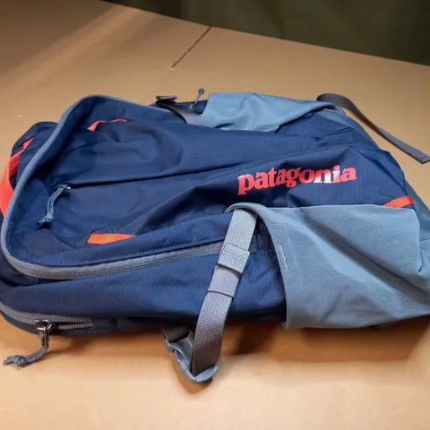 PATAGONIA NAVY/ORANGE/GREY DETAILED RUCK SACK