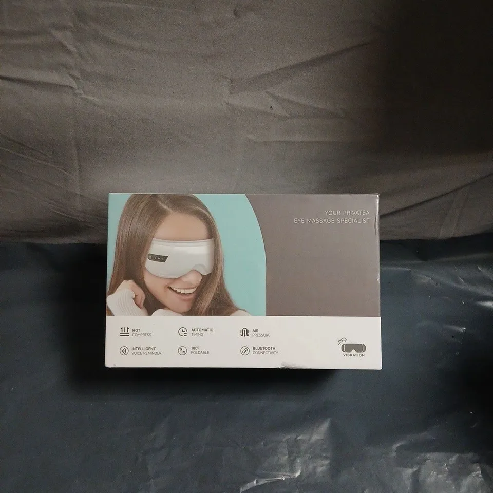 EYE MASSAGER WITH HEAT, AIR PRESSURE, BLUETOOTH 