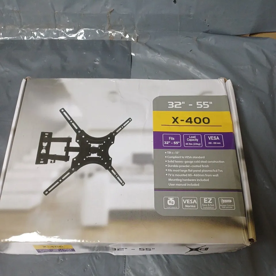 VESA X-400 TV WALL MOUNT FOR TVS 32"-55"