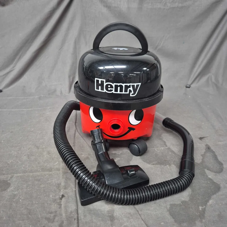 Casdon Henry Vacuum Cleaner Toy – Red with Attachments